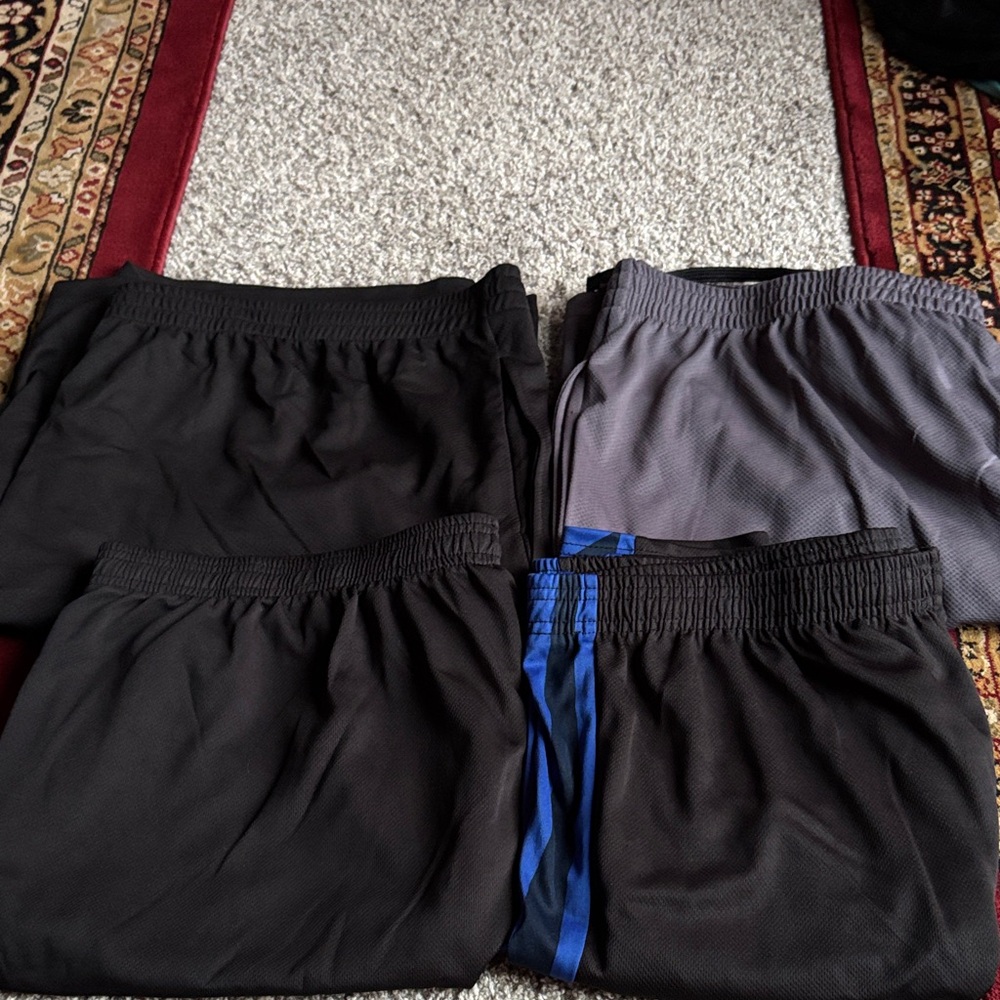4-Pack 3XL Men’s Athletic Shorts